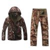 camouflage kleding jas en broek wind en waterdicht softshell